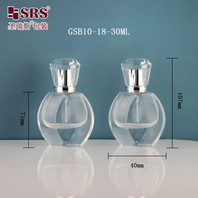 購入 ダイヤモンド形キャップ 香水 空っぽ 贅沢品 カスタマイズ 1オンス ガラススプレーボトル online manufacture