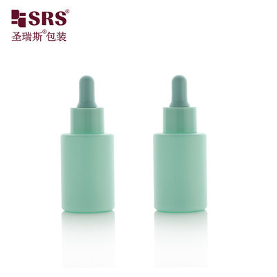 購入 オーダーメイドペイント カラー ガラス ラウンド 顔エッセンス ラグジュアリー ドロッパー ボトル 30ml online manufacture