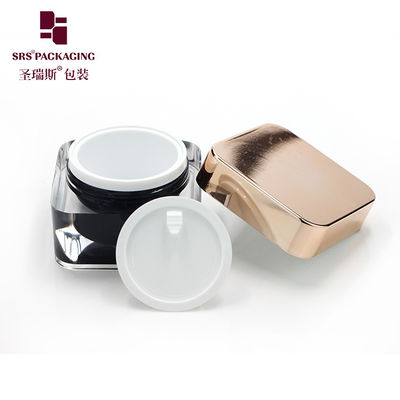 購入 化粧品 包装 贅沢品 カスタマイズ 顔クリーム 容器 方形瓶 アクリル online manufacture
