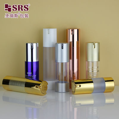 購入 空の化粧品 顔血清 基礎 メイクアップ ボトル カスタマイズ 空気のないボトル 30ml online manufacture