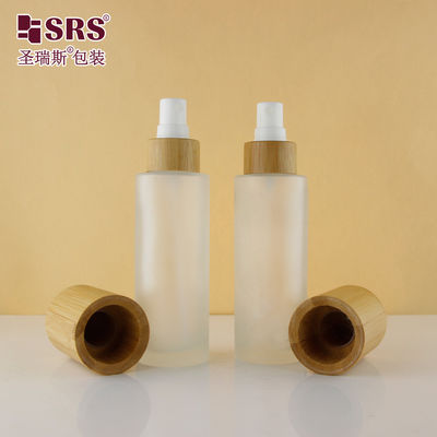 購入 豪華 空っぽ 凍ったスプレーヤー 薄霧 バンブー 肩 100ml 香水瓶 ガラス online manufacture