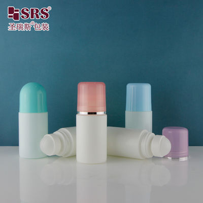 購入 2オンス 丸型マット PP PCR 反透剤 ジェル プラスチックロール パーソナライゼーション デオドラント ロールボトル online manufacture