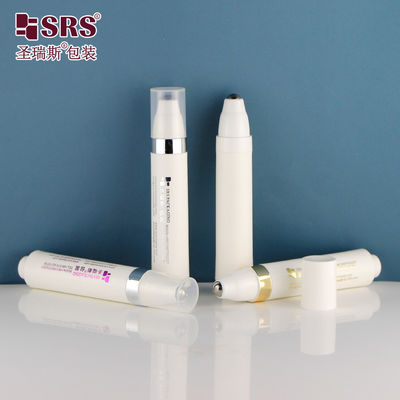 購入 10ml PP PCR リサイクル素材 プラスチック カスタマイズ プレススタイル 空気なし マッサージ 目血清 1/3オンス ロールオン ボトル online manufacture