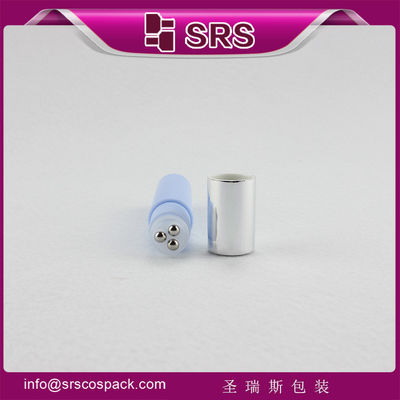 購入 SRS 化粧品 包装 サプライヤー 顔マッサージ用 プラスチック 10ml トリプルボールロール ボトル online manufacture