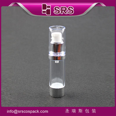 購入 SRS 高級 化粧品 プラスチック 15ml 20ml 30ml 丸型 顔クリーム 空気のないポンプ ボトル online manufacture