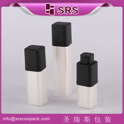購入 SRS 2015 新型 卸売 15ml 30ml 50ml 平方 アクリル 空気のないポンプ 空瓶 online manufacture