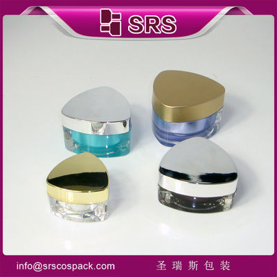 購入 三角形 新しいスタイル J080 10ml 15ml 30ml 50ml 透明なプラスチック容器 online manufacture