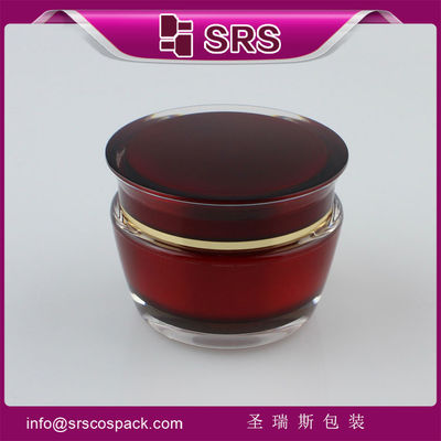 購入 SRS 無料サンプル プラスチック 50ml リサイクルされた皮膚ケア アクリル製の包装容器 online manufacture