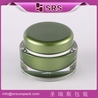 購入 SRS 2015 中国 高級 15ml 30ml 50ml オバル形 アクリル化粧品 顔クリーム online manufacture