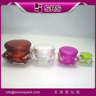 購入 シェングルシ 梱包 J060-5ml 15ml 30ml 50ml プラスチック クリーム アクリル ダイヤモンド 瓶 online manufacture