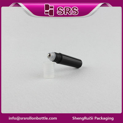 購入 5ml ブラック色の香水ロール ボトル,プラスチックエッセンシャルオイルロール ボトル online manufacture