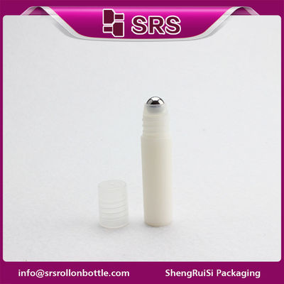 購入 ホワイト色 5ml 空瓶 鉄球付き空丸ボトル online manufacture