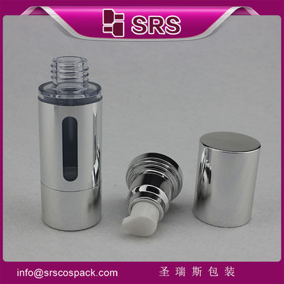 購入 金属化銀A027 15ml 30m l50ml 空気のないポンププラスチックボトル online manufacture