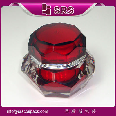 購入 スキンケアクリームのダイヤモンドアクリルボトル J061 50gボトル online manufacture