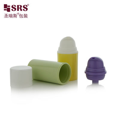 購入 インジェクション カラーフル カスタムプラスチック化粧品 血清 真空ポンプ PP 空気のないボトル online manufacture
