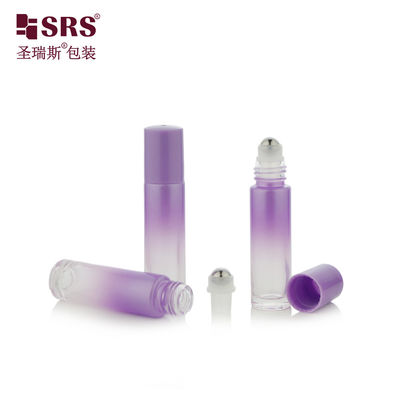 購入 塗装 カスタム グラディアント カラー 空のガラスロール 漏れのないロールボトル エッセンシャルオイル 10ml online manufacture