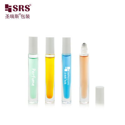 購入 厚壁ガラスガラスロールボールボトル 10ml 空の香水ロールをパッケージングアプリケーションターに online manufacture