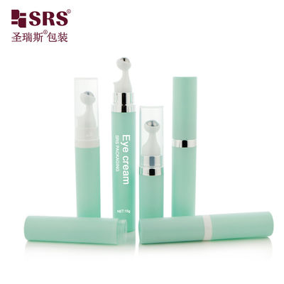 購入 A0035 7.5ml 10ml 15ml 丸型無気圧スタイルのプラスチック PP PCR 眼血清 ローラー マッサージ スチールボールボトル online manufacture