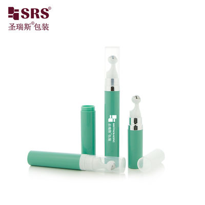 購入 A0035 7.5ml 10ml 15ml トラベル ポケットサイズ プラスチック PP PCR 丸型 空気のないポンプ ボトル スナップオン デザイン ロールオン 血清 ボトル online manufacture