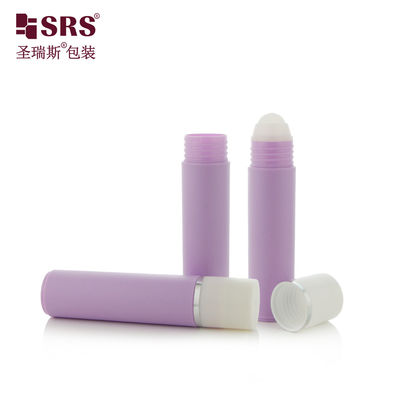購入 30ml 丸いシリンダー形 PP PCR プラスチックロールオン デオドラントジェル血清瓶 空のパッケージ online manufacture