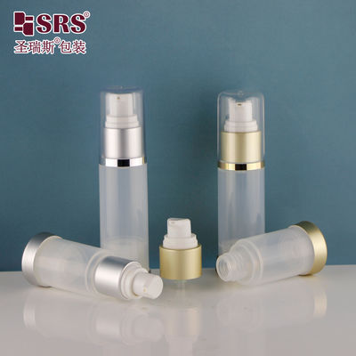 購入 A025 15ml 30ml 50ml PP クリア・グランシー カスタマイズ ケア・マスク ゲル 空気のないポンプ ボトル パッケージ online manufacture