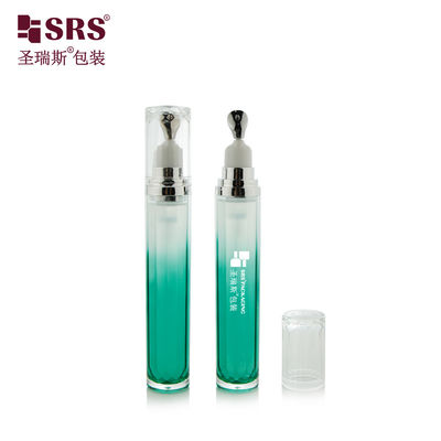 購入 LR001-15ML ハイエンド 高級 スキンケア アイジェル 適用器 メタル 亜鉛 頭 アクリル ローション ボトル 容器 チューブ online manufacture