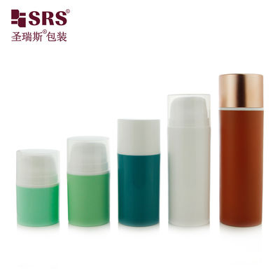 購入 PA609 30ml 50ml かわいいケアクリーナー ローション ジェル ファンデーション PP 空気のないボトル スナップオンポンプ 漏れなし online manufacture