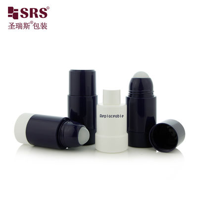 購入 RPPE 50ml 75ml プラスチック製ローラーボールボトル 交換可能なデザイン デオドラントジェル ボディセラムアプリケーターボトル online manufacture