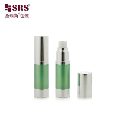 購入 A022B 10ml 20ml 30ml 50ml プラスチック製丸型エアレスポンプローションボトル、化粧品ファンデーション用 online manufacture