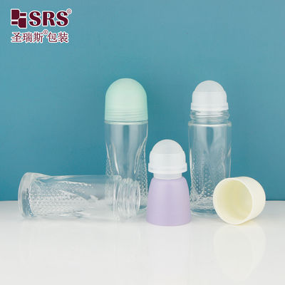 購入 BLPG-A 50ml 大容量 空のガラス製ローラーボールボトル デオドラント ジェル セラム ボディ制汗剤用 パッケージング卸売 online manufacture