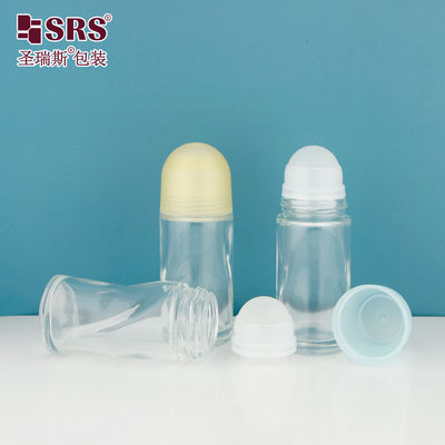 購入 BLPG-B 50ml 新着 空のユニークなデザイン ガラスロールオンデオドラントボトル カスタマイズ可能な容器 online manufacture