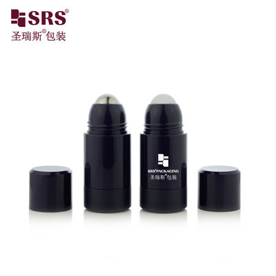 購入 RPPE 50ml 75ml 黒色射出成形カラーPP PCR 光沢空ロールオンボトル 制汗剤用 online manufacture