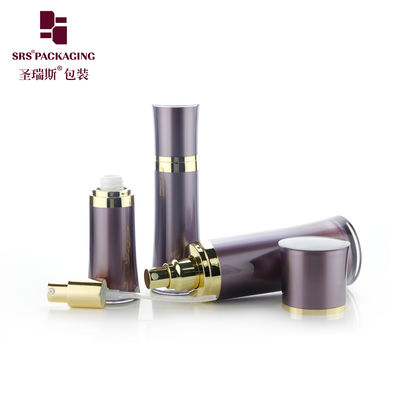 購入 SRS 中国 サプライヤー 高級 空っぽ 黒い 皮膚ケア 容器 アクリル ローション ボトル online manufacture