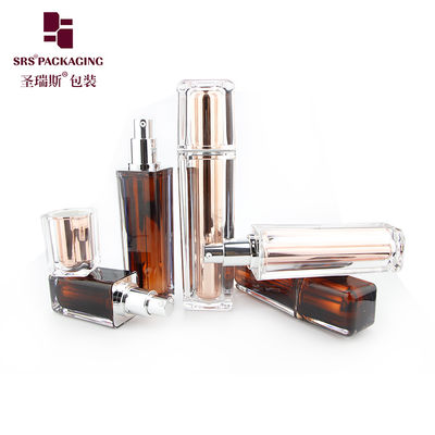 購入 L054 15ml 30ml 50ml 100ml スクエア形 ローションボトル online manufacture