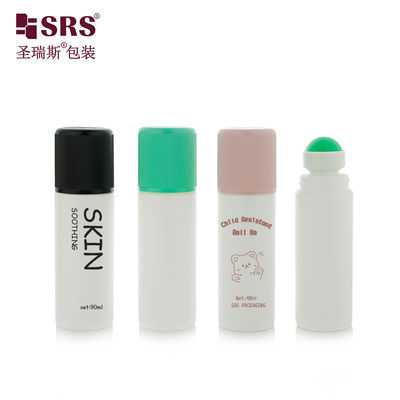 購入 RPPD1-90ML New Color Plastic PP PCR Roll On Deodorant Gel Bottles With Child Proof Cap online manufacture