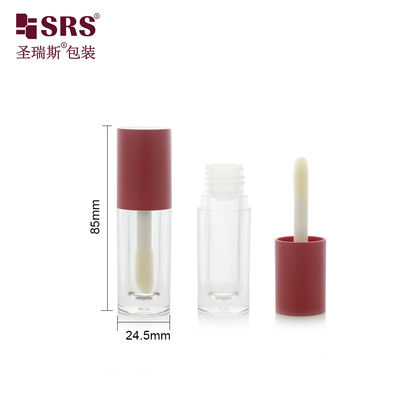 購入 G1139 Injection Color Screw Cap Transparent Plastic Lipgloss Tube Container Customization Cute Cylinder online manufacture