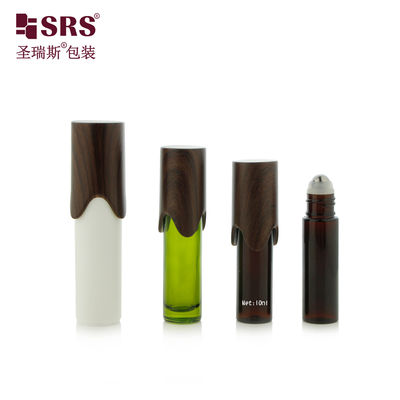 購入 美容パッケージ 10ML 透明ガラスのロールオン パーソナライズされたプラスチックキャップ (模具開口可能) online manufacture