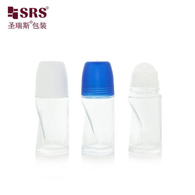 購入 BLPG-B 50ml 空の鎮痛ジェルロールオンデオドラントボトル ガラス包装 カスタマイズボトル online manufacture