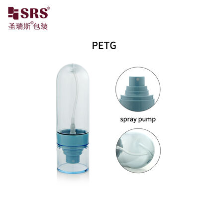 購入 PETG02 30ml 50ml 60ml 80ml 100ml 空き オーダーメイド 半透明 色青 PETG スプレーポンプ ボトル スキンケア トナー online manufacture