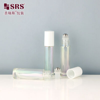 購入 BLPM-10ML SRS ステンレスステールロールボール付き,カスタマイズ可能な豪華化粧品パッケージング用 香水用 電子塗装 虹彩ガラスロールオンボトル online manufacture