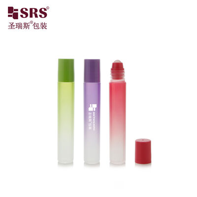 購入 RPP 8ml 塗装 グラディアント カラー 赤 緑 紫 カラー プラスティック PP ロール オン ボトル アクネ ゲル アプリケーション online manufacture