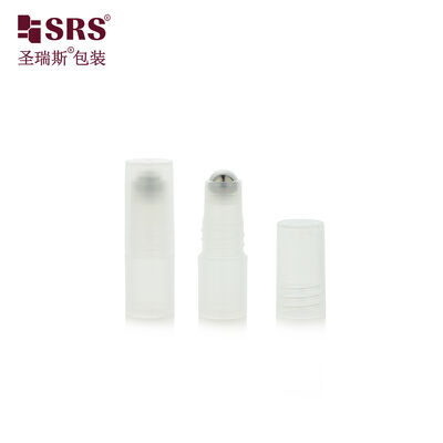 購入 RPPH-2ml ミニサンプルサイズ 透明 輝く PP PCR ローラーボール ボトル 血清エッセンス用のアプリケーション器 online manufacture