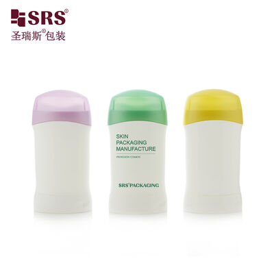 購入 D045 SRS 45ml 75ml PP PCR 日焼け止めのスティック用の経済的なデオドラントスティック容器 online manufacture