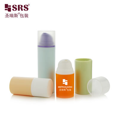 購入 PA0203 15ml 30ml 50ml カラフル注射カスタムカラー光沢真空フェイシャルジェルボトル卸売 online manufacture