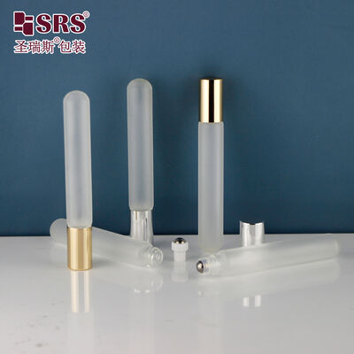 購入 BLP-10ML 空のガラスロールオンボトル香水オイル漏れなしかわいい丸底 online manufacture