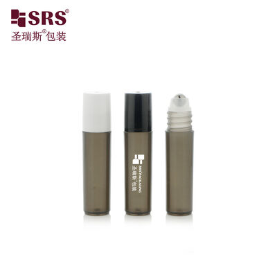 買う プラスチックロールオンボトル 5ml 空容器 スチールボールローラー付き プラスチックキャップ付き アイセラム・化粧品パッケージ用 online manufacture