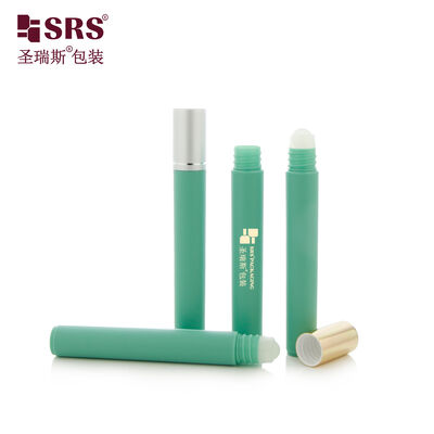 買う スリム 10ml プラスチックのロールボールボトル,アルミキャップ付きの化粧品ロールオンパッケージング online manufacture