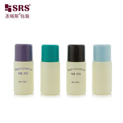 買う 卸売カスタムロゴ 50ml/70ml 交換可能ロールオンボトル デオドラント＆エッセンシャルオイル用空ローラーボールパッケージ online manufacture