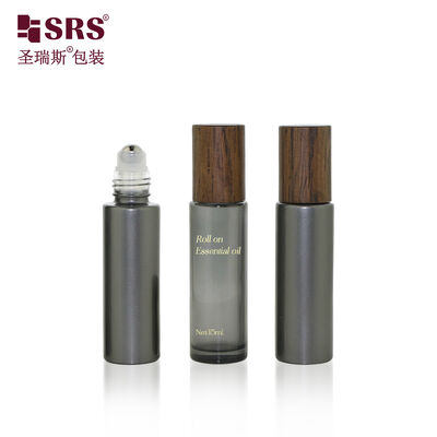 買う BLPM 15ML ペイント半透明カラーガラスロールオンボトル木製キャップ付き online manufacture