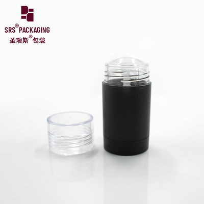 購入 インジェクション用 輝く白と黒のプラスチックデオドラント管容器 online manufacture